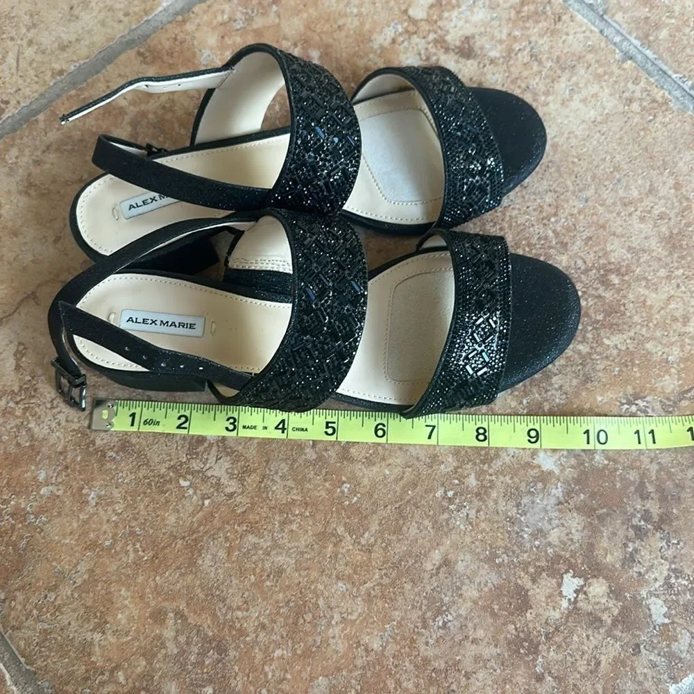 Alex Marie Calinatwo Black Heels Size:8.5